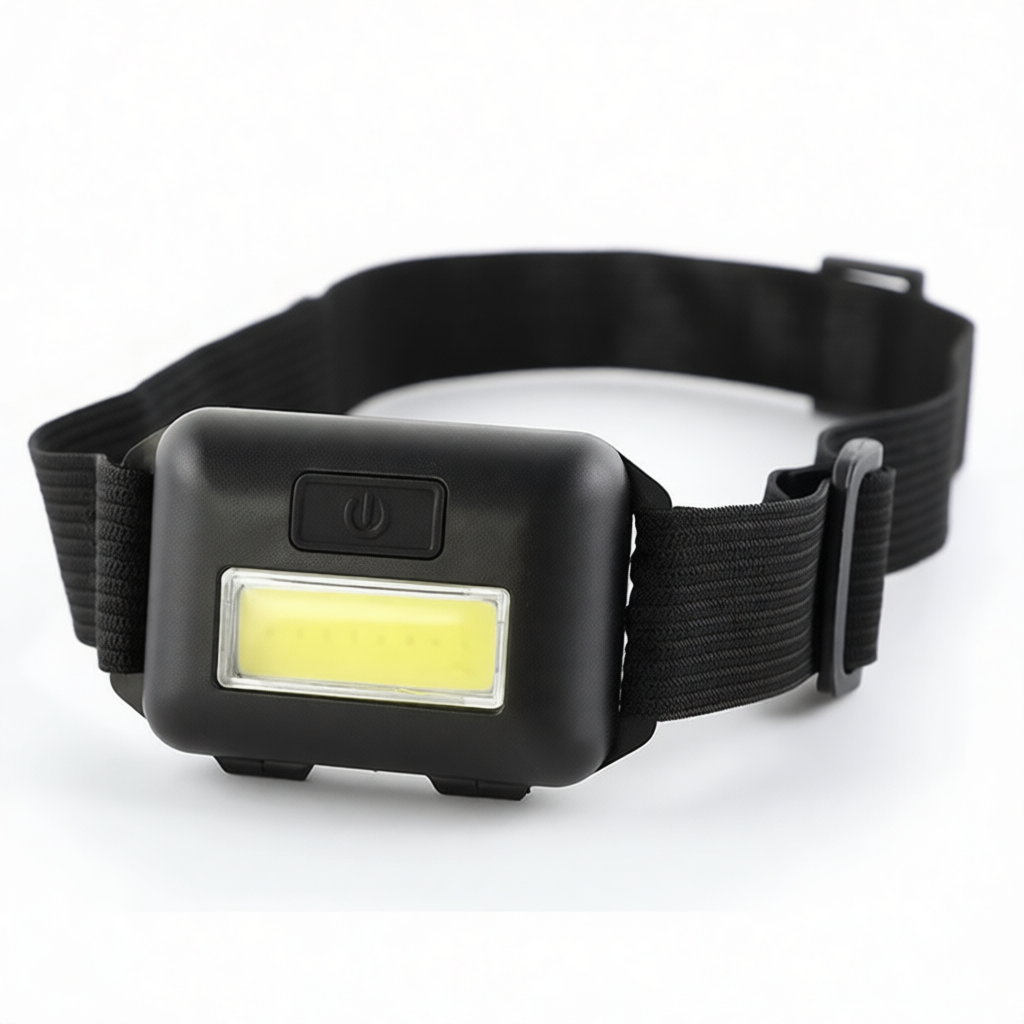 Running Gear Lights - Portable COB LED Headlight Battery Powered