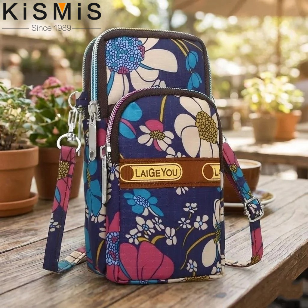 Running Gear Storage - Flower Cloth Arm Bag for Large