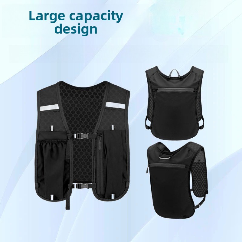 Running Gear Storage - Lightweight Running Vest for Biking &