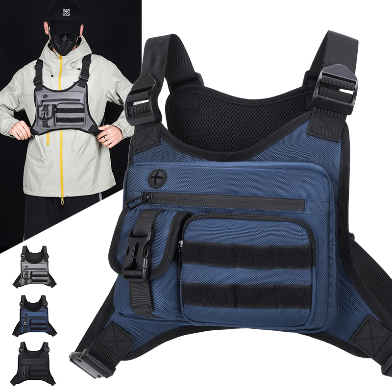 Running Gear Storage - Tactical Chest Rig Bag Men Waterproof