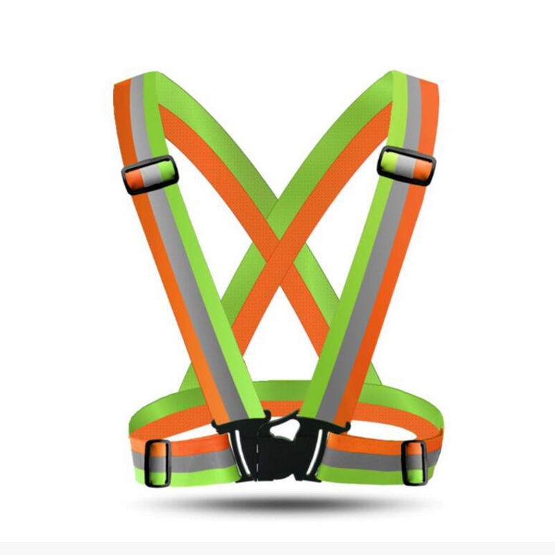 Running Gear Youth - Unisex Night Running Suspender Reflective Suspenders