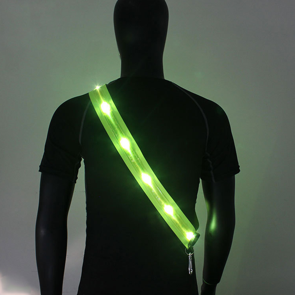 LED Running Belt Rechargeable  - Running Gear Lights ulasan dan harga