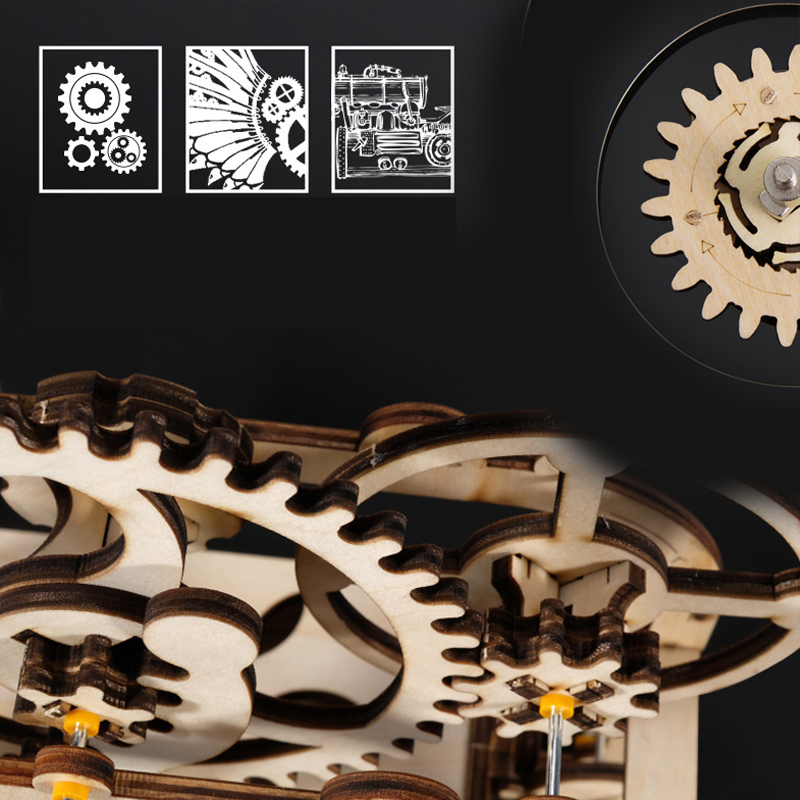 3D Wooden Puzzle DIY Assemble  - Running Gear Gifts ulasan dan harga