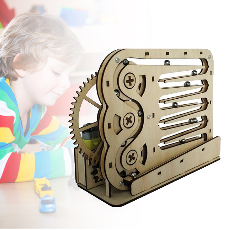 3D Wooden Puzzle DIY Assemble  - Running Gear Gifts ulasan dan harga