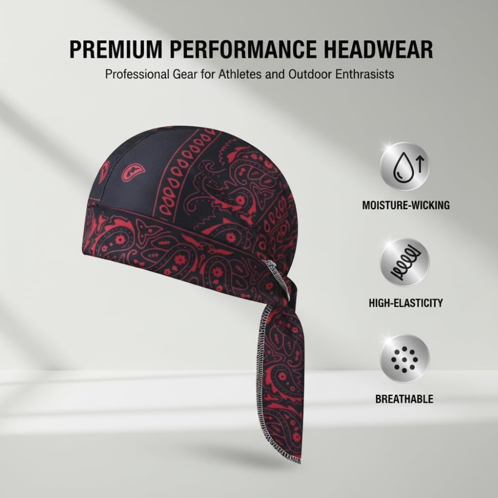 1-5pcs Cooling Skull Cap Helme - Running Gear Hat ulasan dan harga