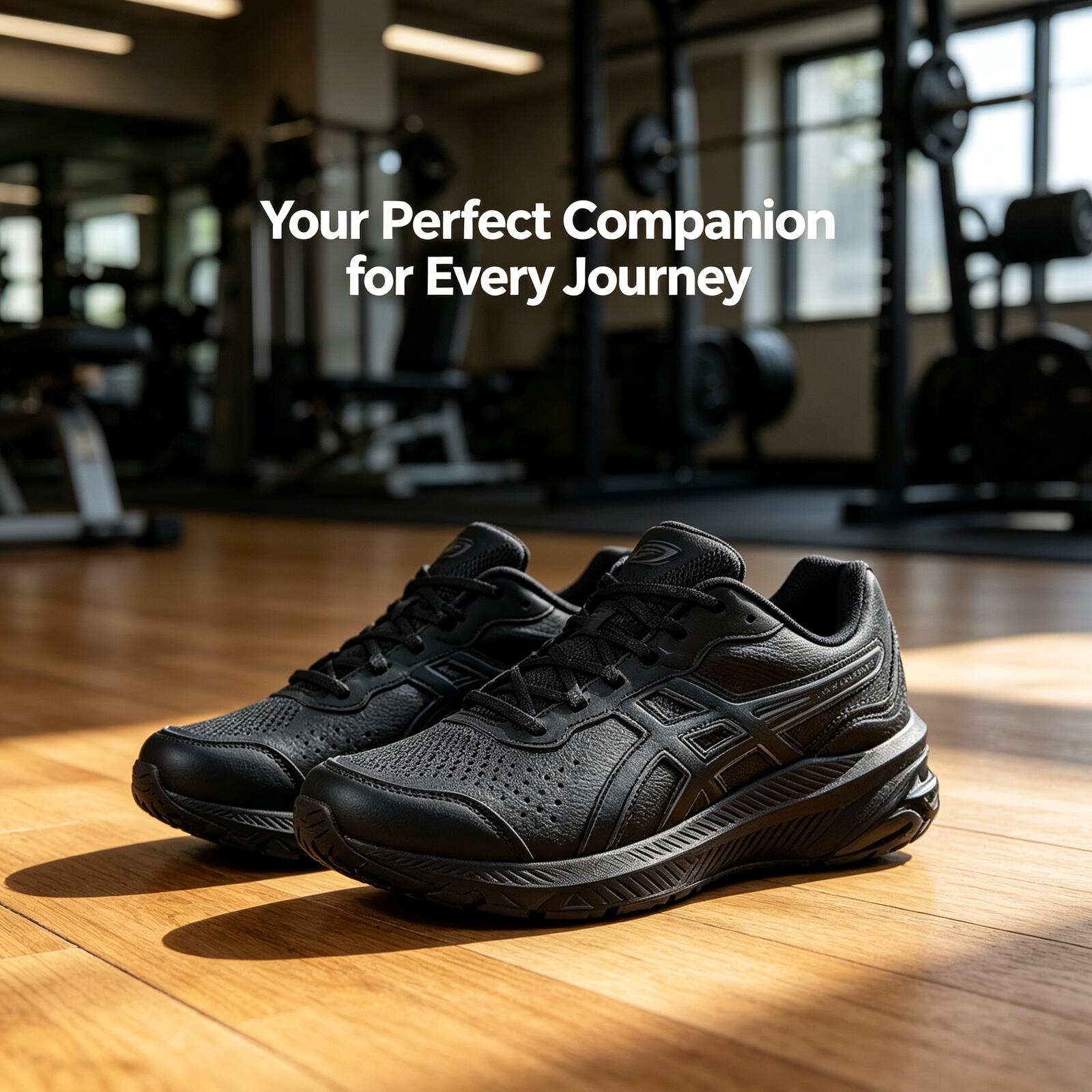 ASICS Men Running Shoes Leathe - Running Gear Asics ulasan dan harga