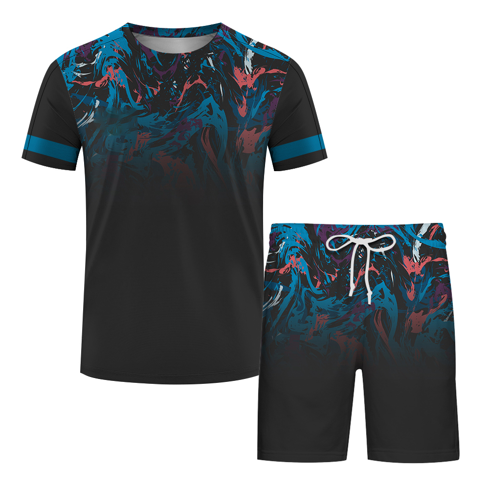 Men's Summer Set Outdoor Badmi - Running Gear Youth ulasan dan harga