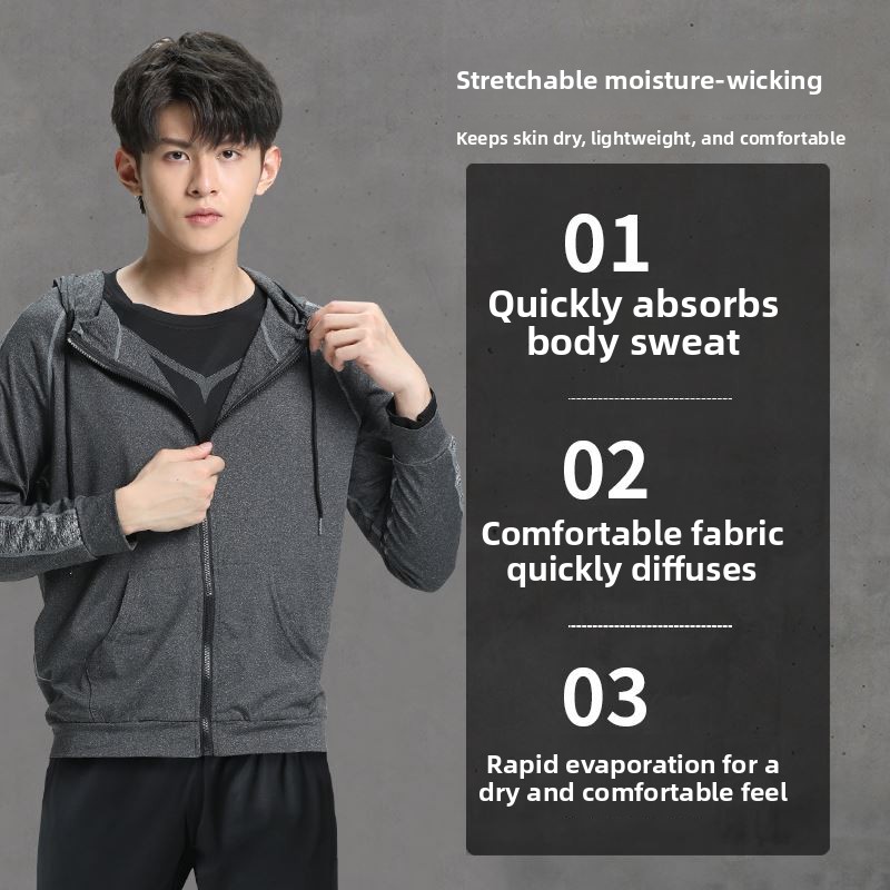 Men's Running Sport Set Qui Dr - Running Gear Youth ulasan dan harga