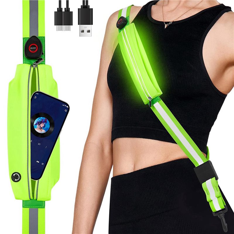 BTLIFE-2X LED Reflective Belt  - Running Gear Lights ulasan dan harga