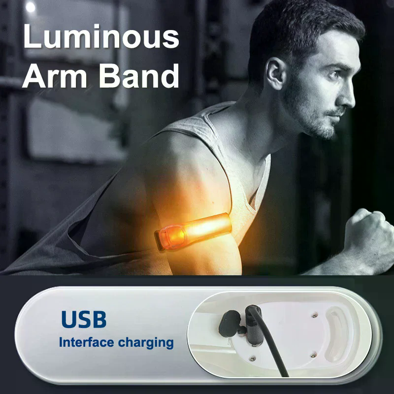 LED Armband Rechargeable, High - Running Gear Lights ulasan dan harga