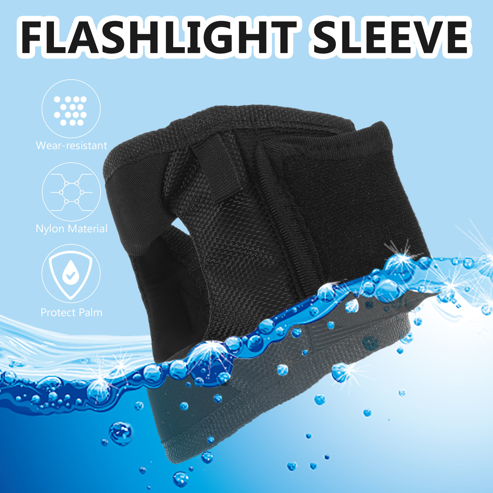 Nylon Dive Light Strap Anti-Sl - Running Gear Lights ulasan dan harga