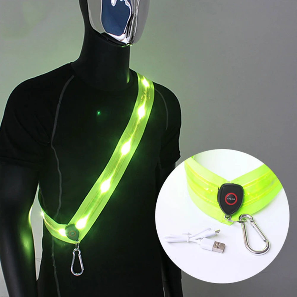 Illuminated Shoulder Straps Re - Running Gear Lights ulasan dan harga