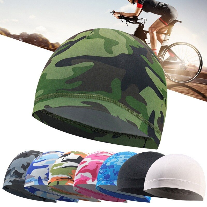 Summer Cycling Beanie Men Cap  - Running Gear Hat ulasan dan harga