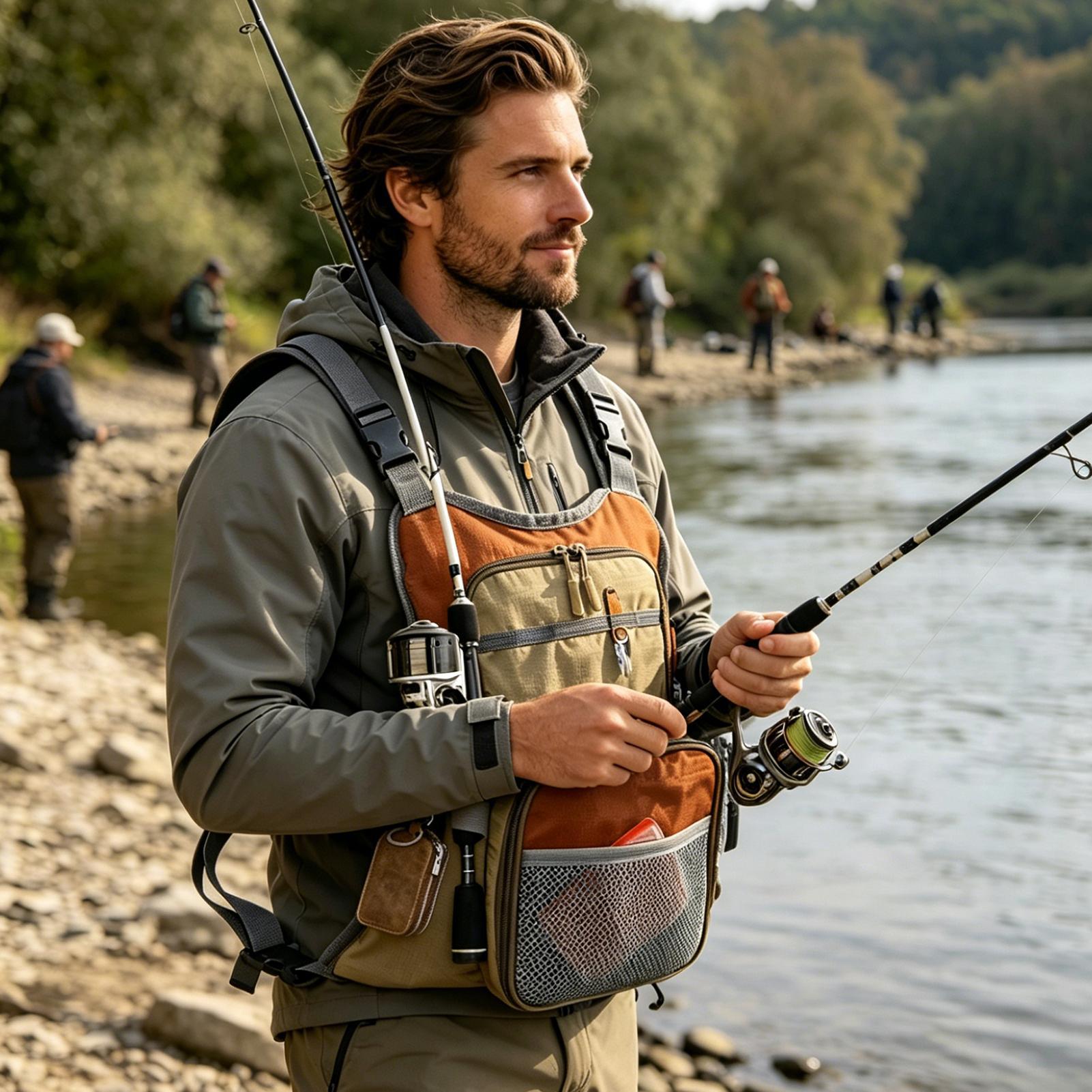 Waterproof Durable Fishing Che - Running Gear Storage ulasan dan harga