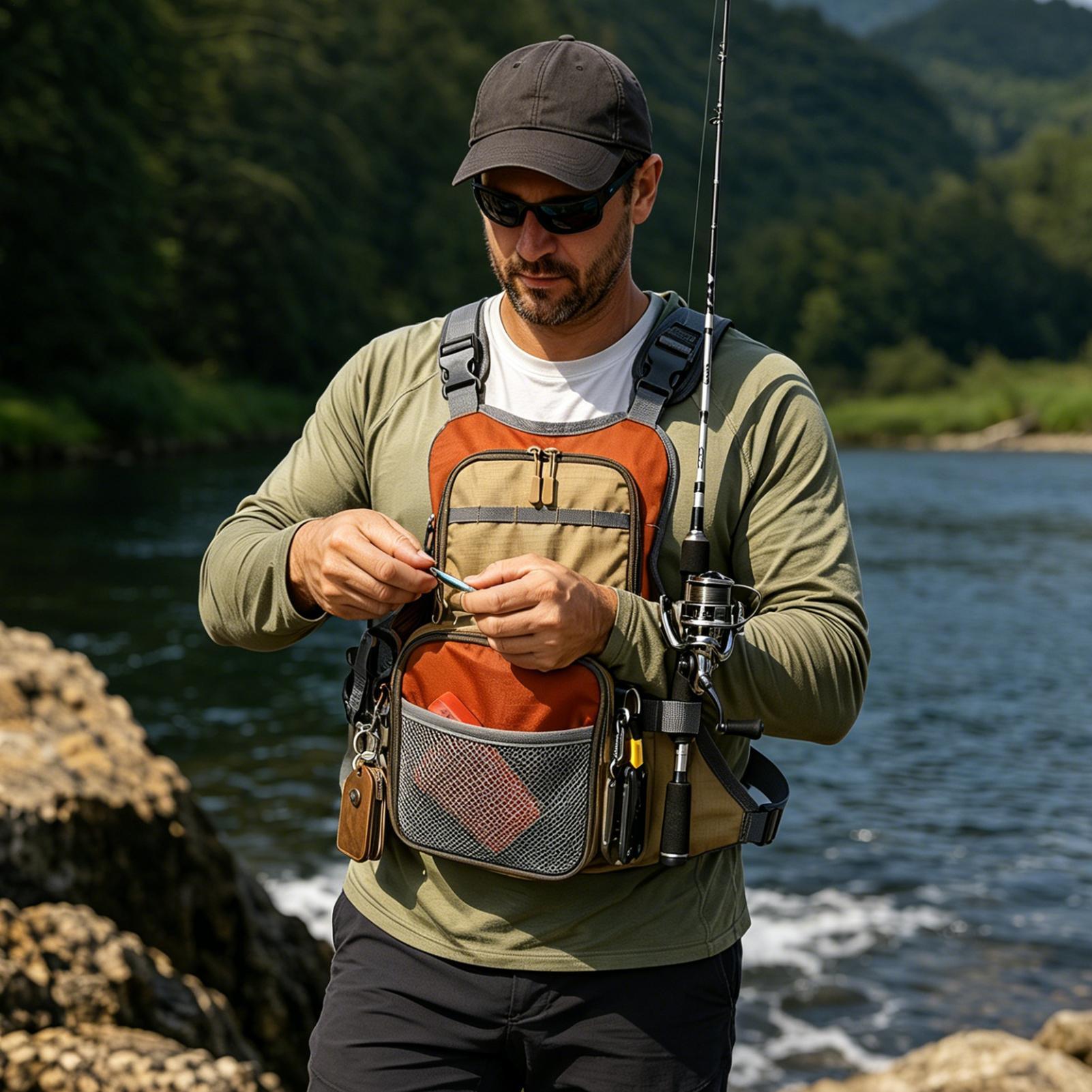 Waterproof Durable Fishing Che - Running Gear Storage ulasan dan harga