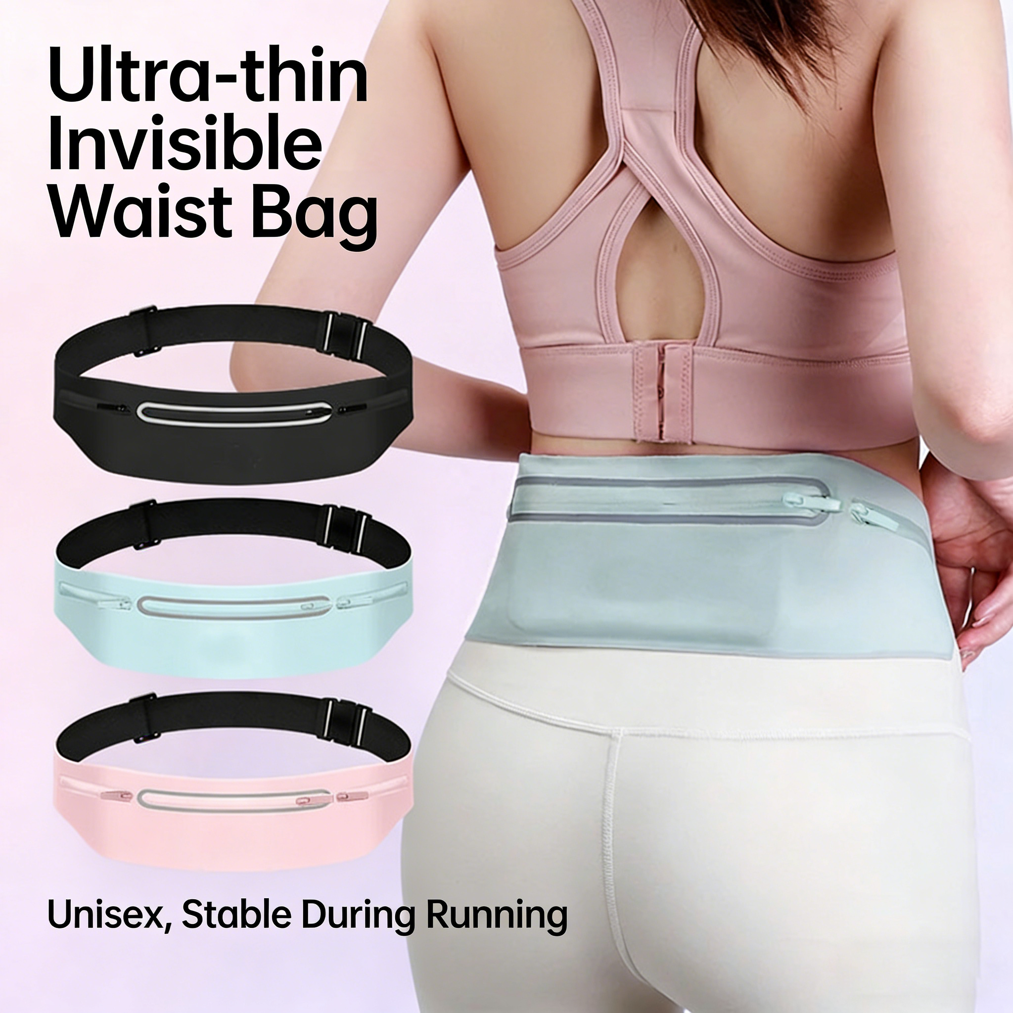 Running Belt Waist Bag Sports  - Running Gear Kit ulasan dan harga