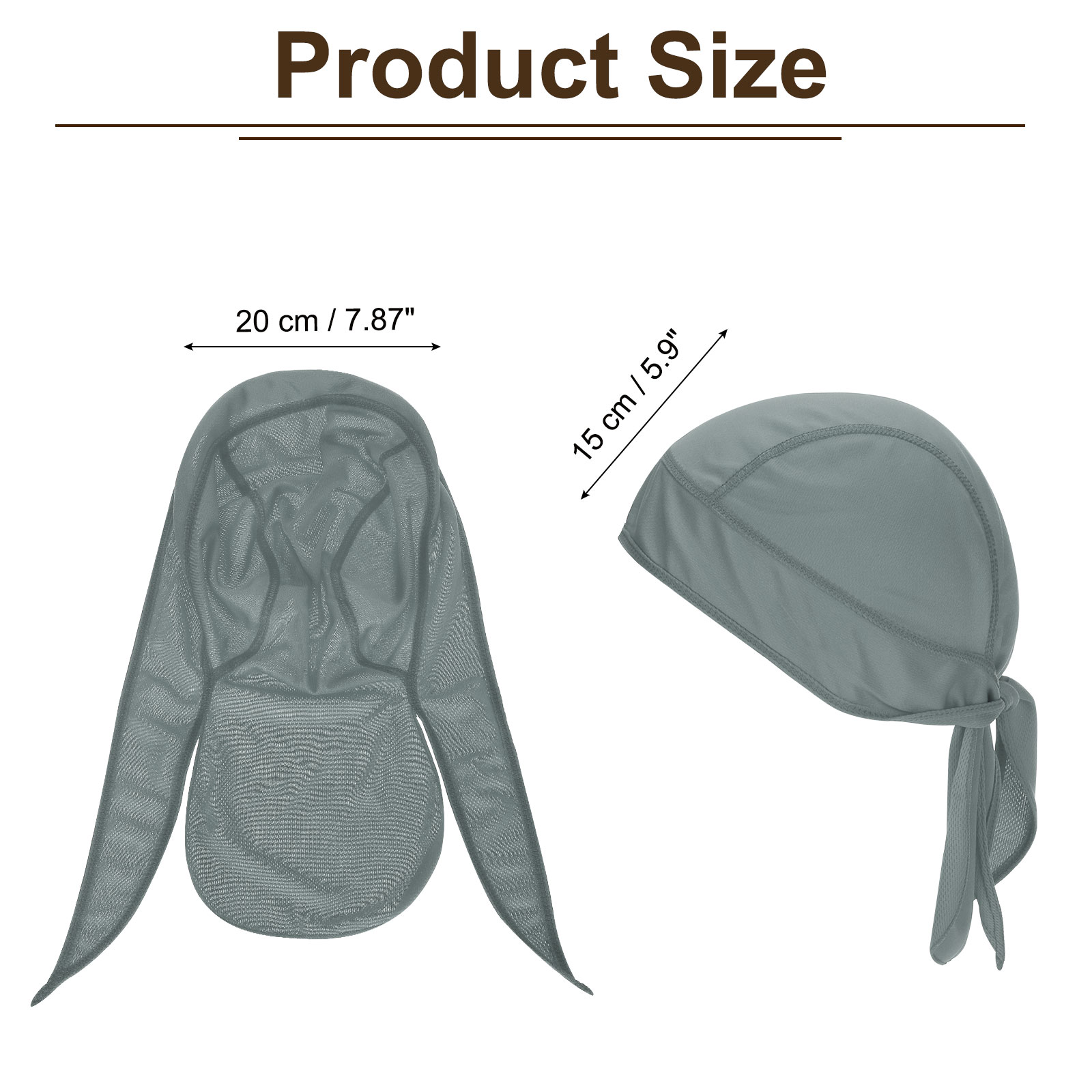 Uxcell Handkerchief Head Man H - Running Gear Hat ulasan dan harga