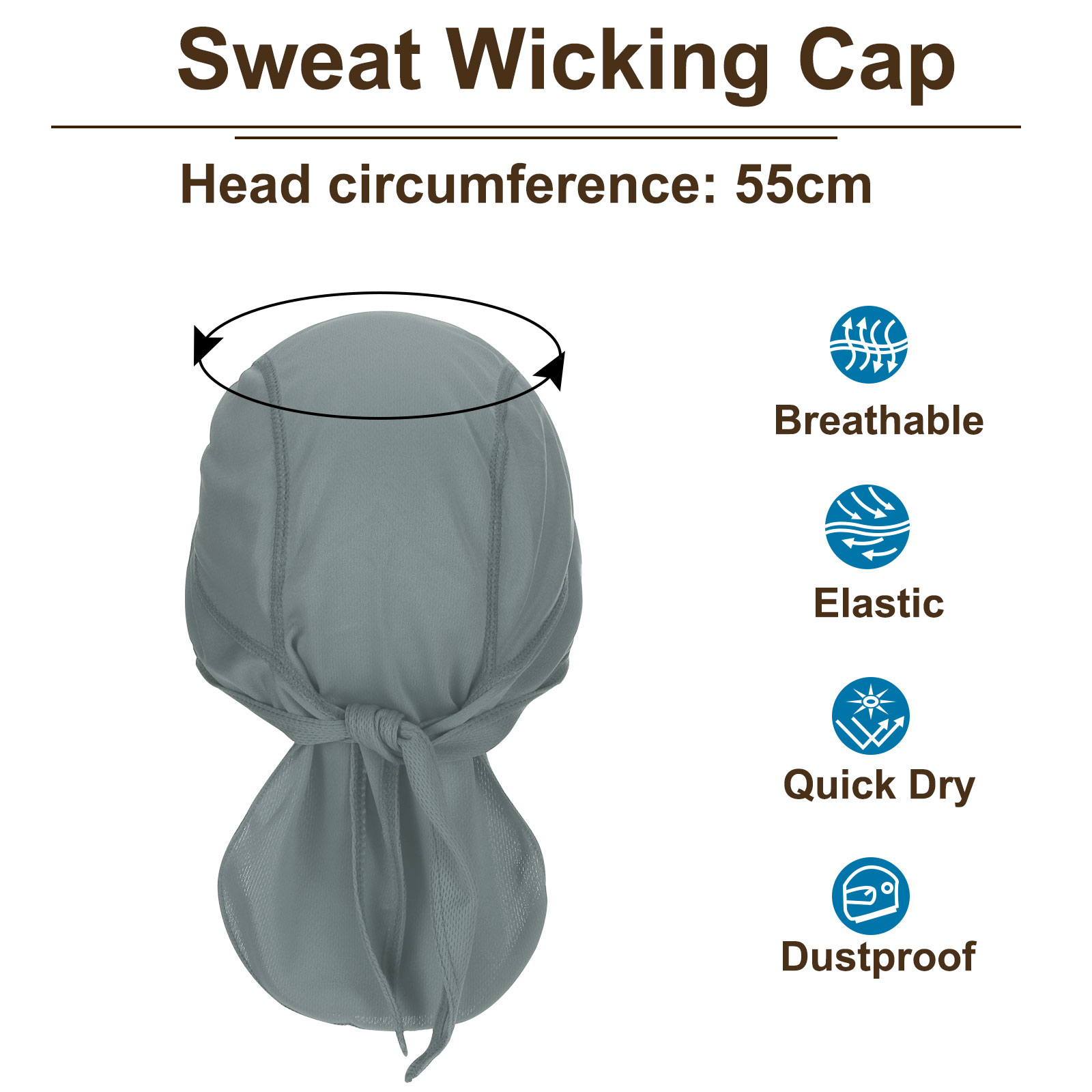 Uxcell Handkerchief Head Man H - Running Gear Hat ulasan dan harga