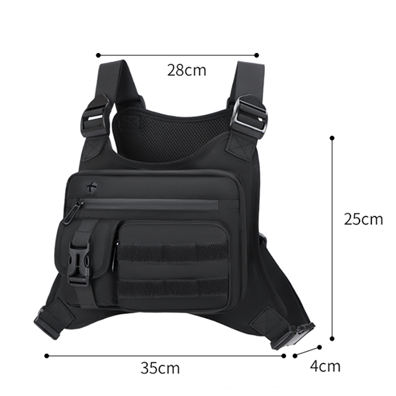 Tactical Chest Rig Bag Men Wat - Running Gear Storage ulasan dan harga
