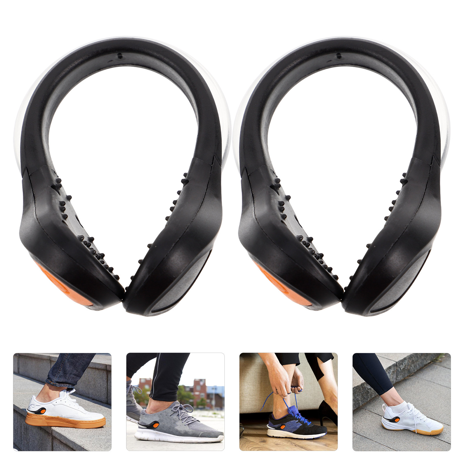 2Pcs LED Shoe Clip Lights Nigh - Running Gear Lights ulasan dan harga