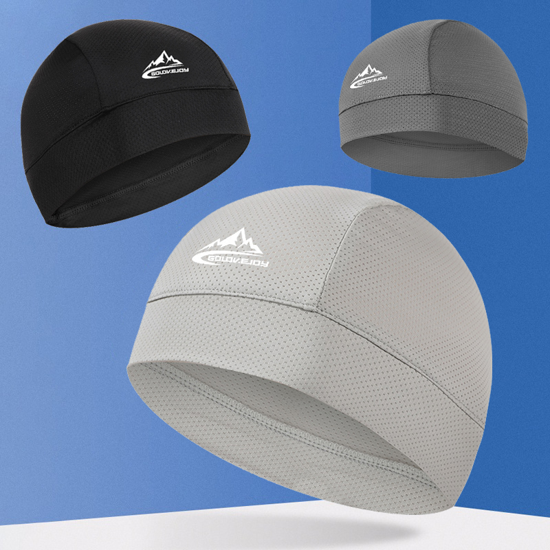 Cooling Skull Cap Helmet Linin - Running Gear Hat ulasan dan harga