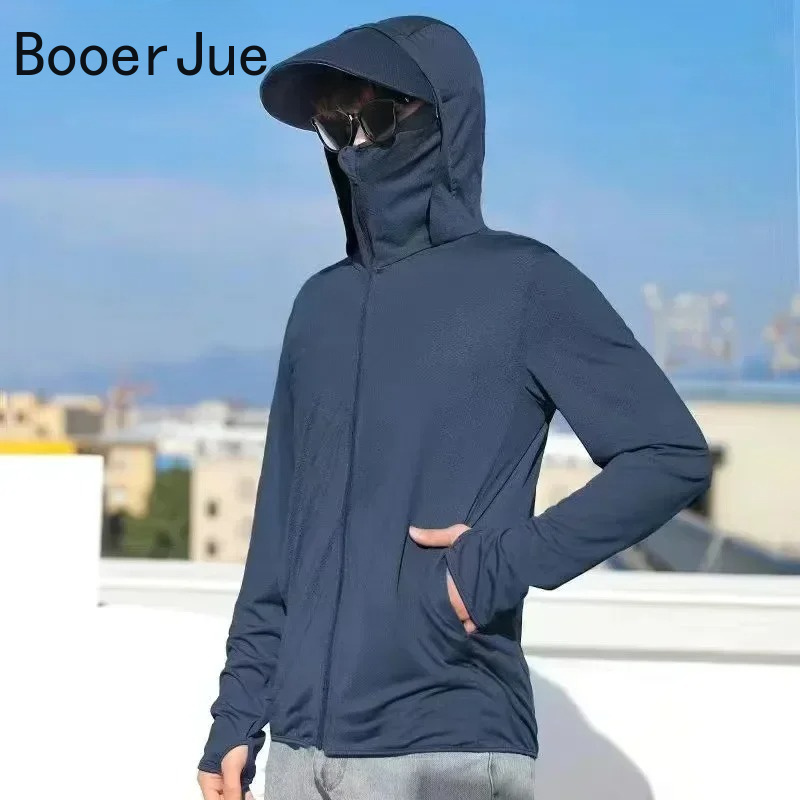 UPF50+ Men's Sun Protection Th - Running Gear For ulasan dan harga