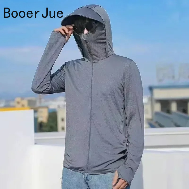 UPF50+ Men's Sun Protection Th - Running Gear For ulasan dan harga