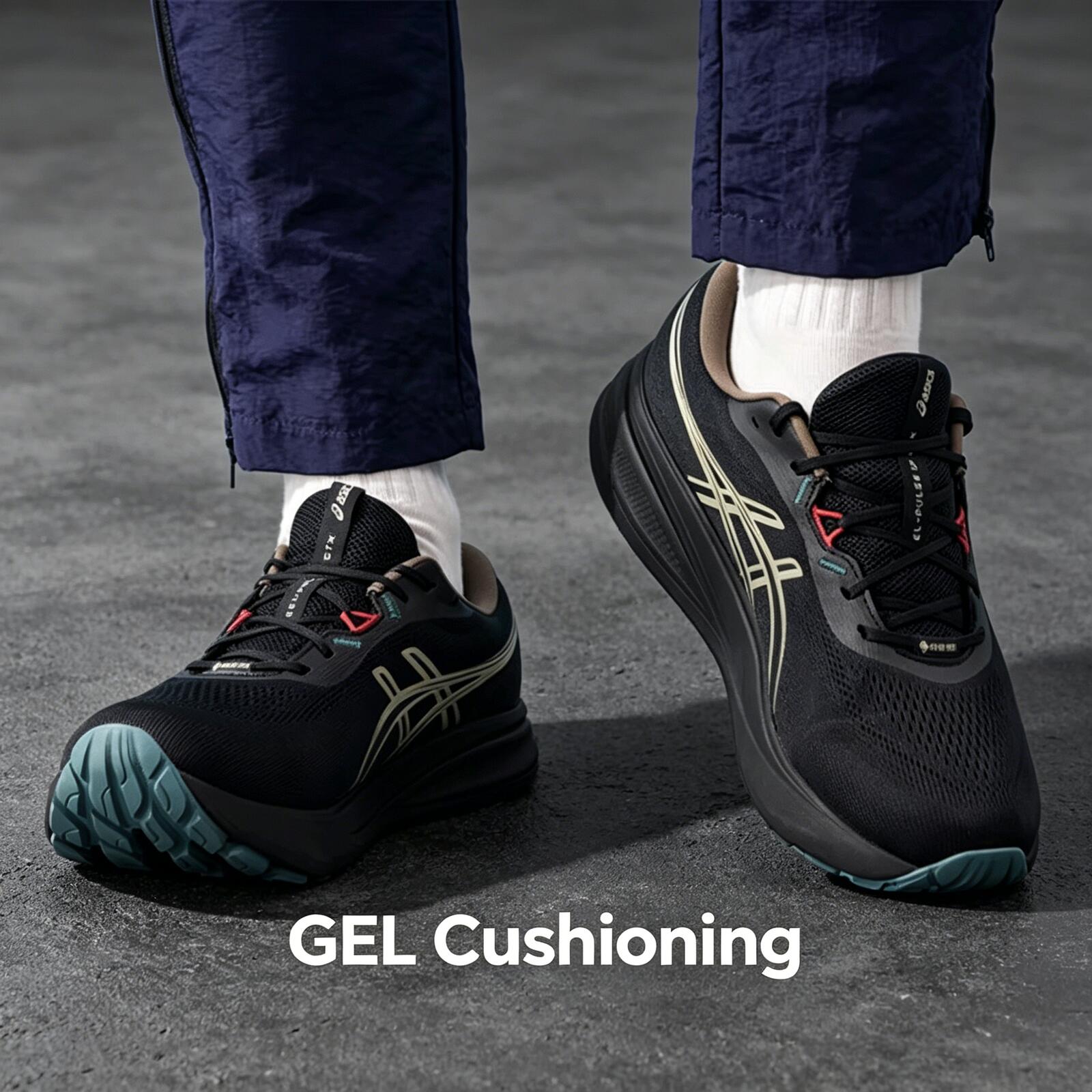 ASICS Men GEL-PULSE 17 GTX Wat - Running Gear Asics ulasan dan harga