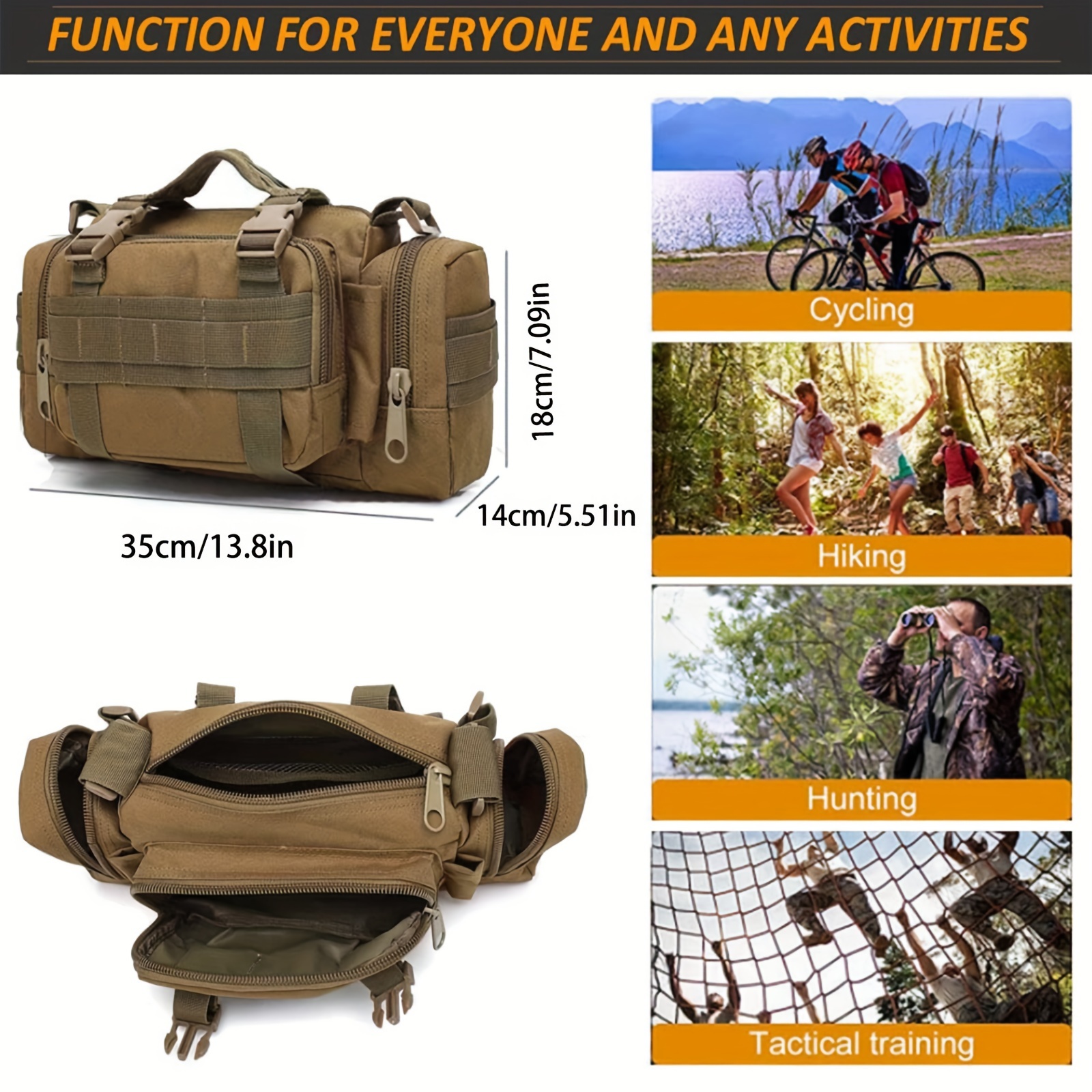 Multifunctional Outdoor Sport  - Running Gear Storage ulasan dan harga