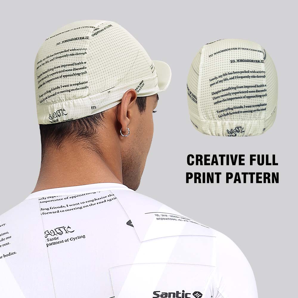Santic Breathable Cycling Cap  - Running Gear Hat ulasan dan harga