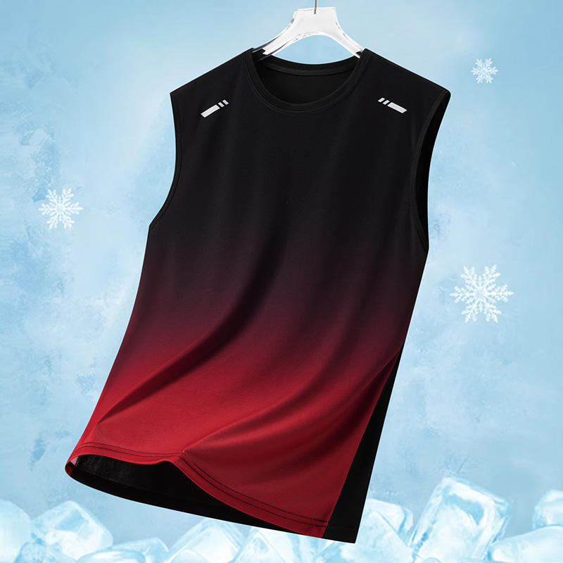 Men's Gradient Sports Vest Lig - Running Gear Youth ulasan dan harga