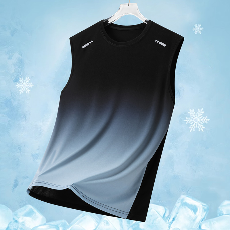 Men's Gradient Sports Vest Lig - Running Gear Youth ulasan dan harga