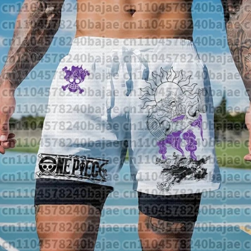 One Piece Anime White Double L - Running Gear Hat ulasan dan harga