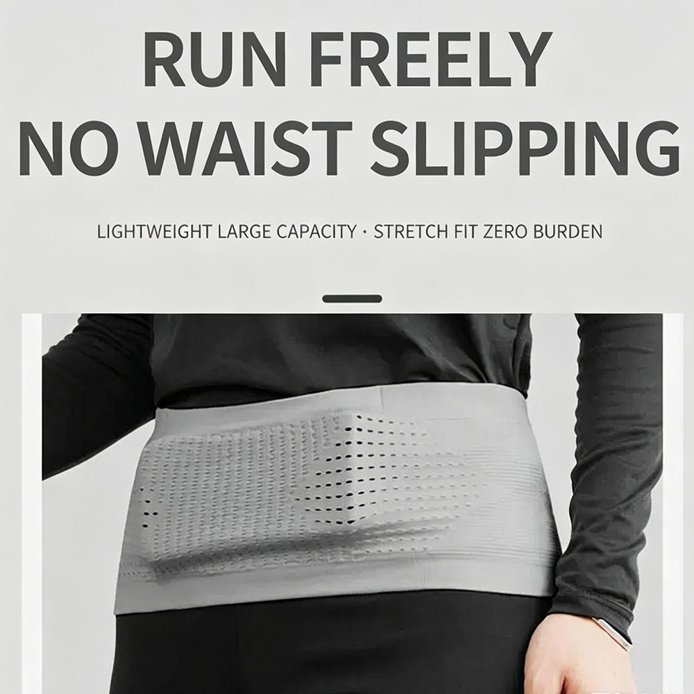 Running Waist Bag, High Elasti - Running Gear Kit ulasan dan harga