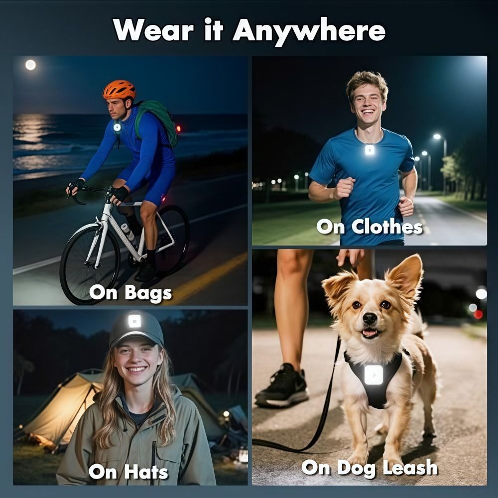 Rechargeable Outdoor Night Run - Running Gear Lights ulasan dan harga