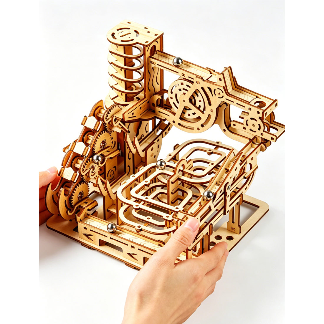 3D Wooden Puzzle Mechanical Ma - Running Gear Gifts ulasan dan harga