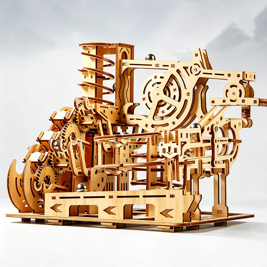3D Wooden Puzzle Mechanical Ma - Running Gear Gifts ulasan dan harga