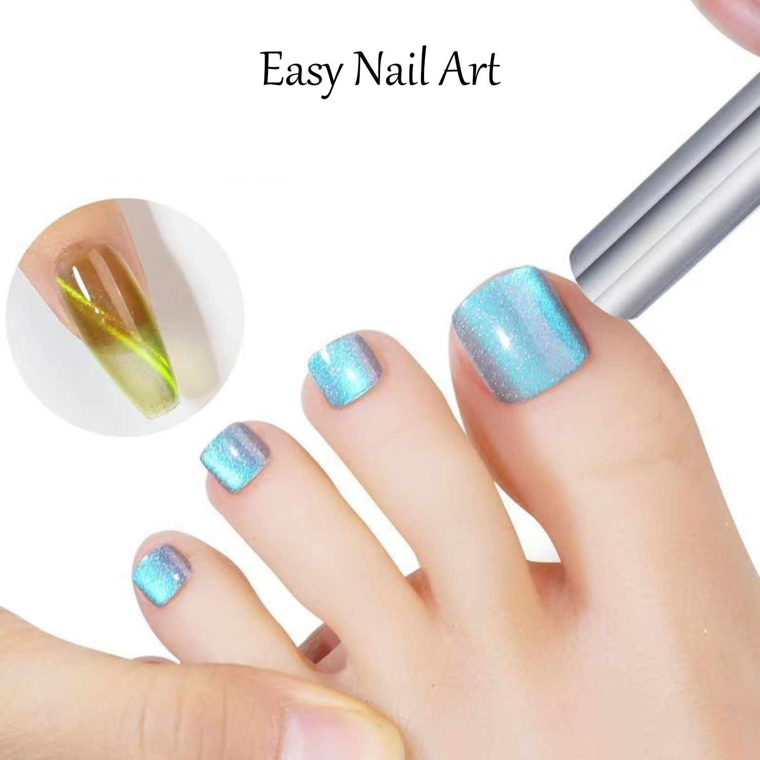 Nail Art Magnetic Pen Steel Be - Energy Gel Pack ulasan dan harga