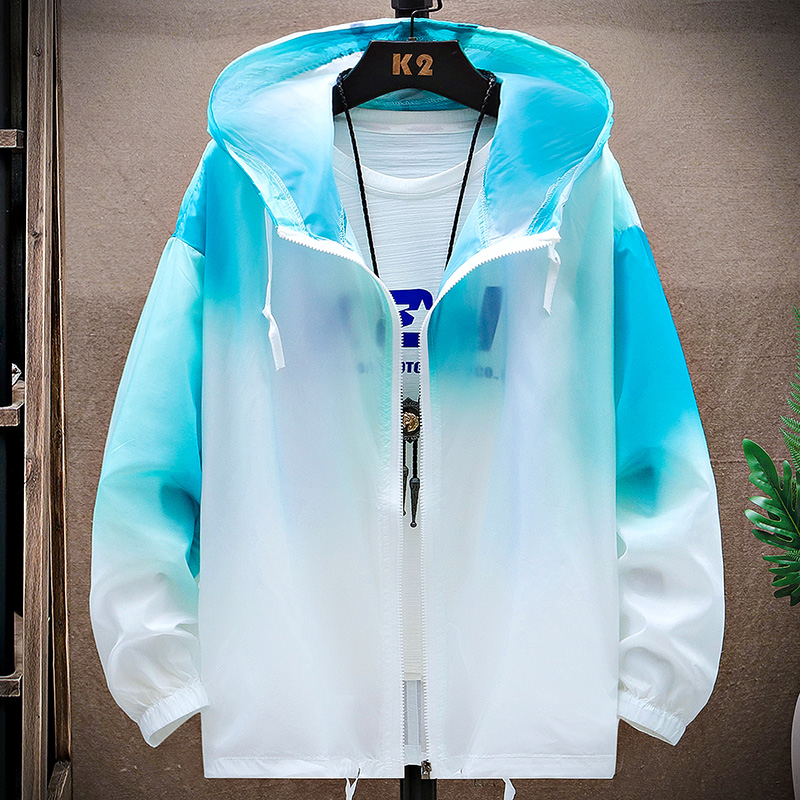 Men's Summer Thin Ice Silk UV  - Running Gear Youth ulasan dan harga