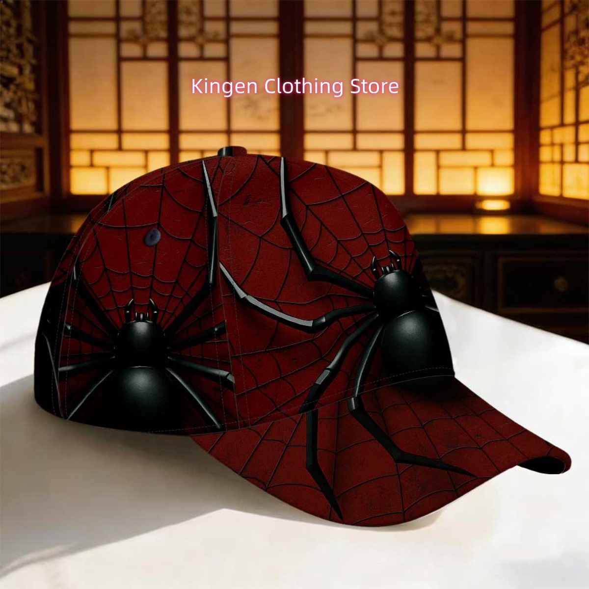1pc 2D Flat Black Spider on Re - Running Gear Gifts ulasan dan harga