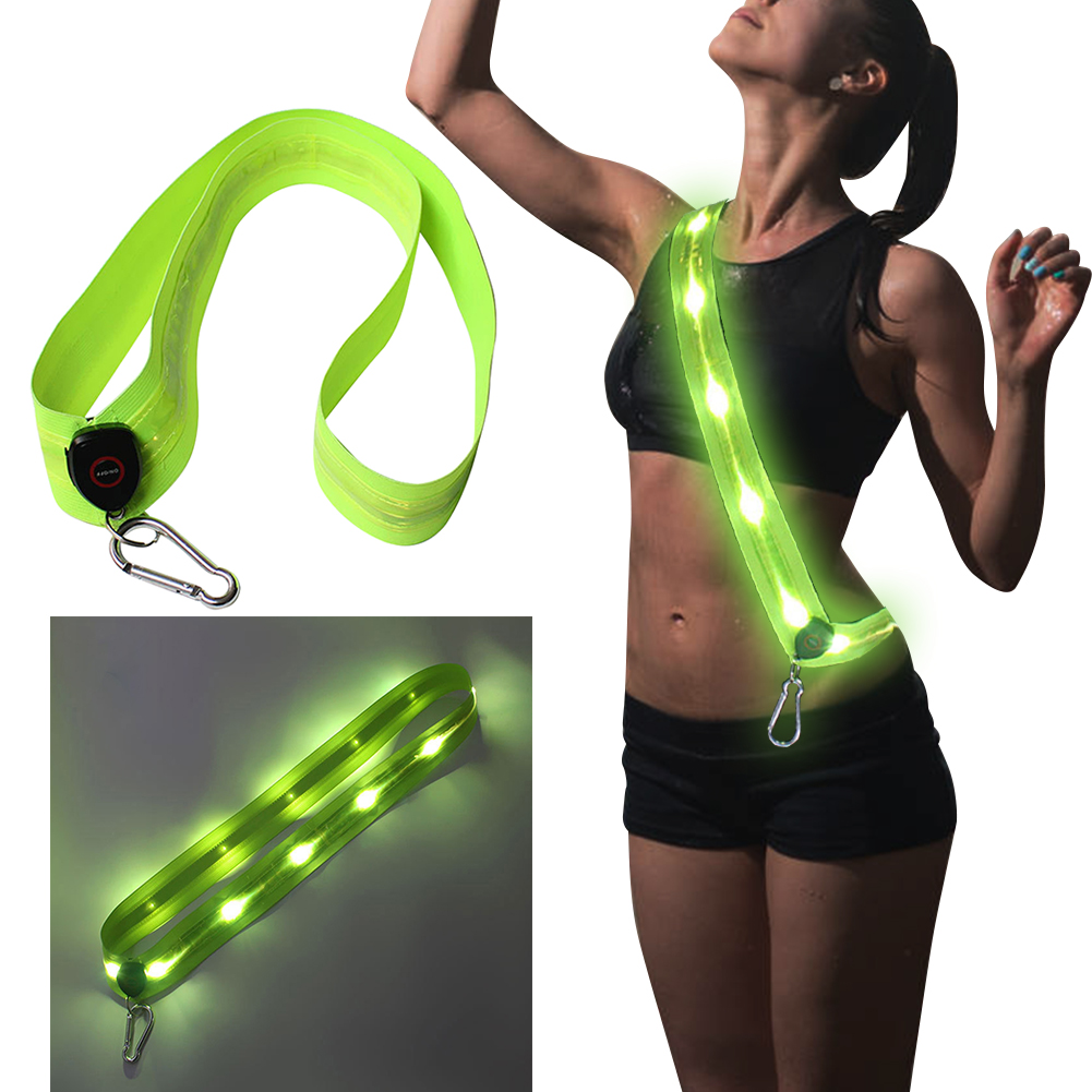 LED Shoulder Belt Rechargeable - Running Gear Lights ulasan dan harga