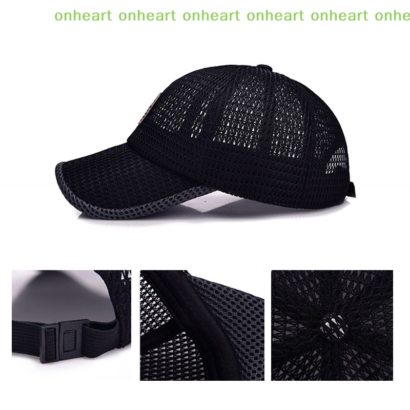 [C]Summer Mesh Baseball Cap Fo - Running Gear Hat ulasan dan harga
