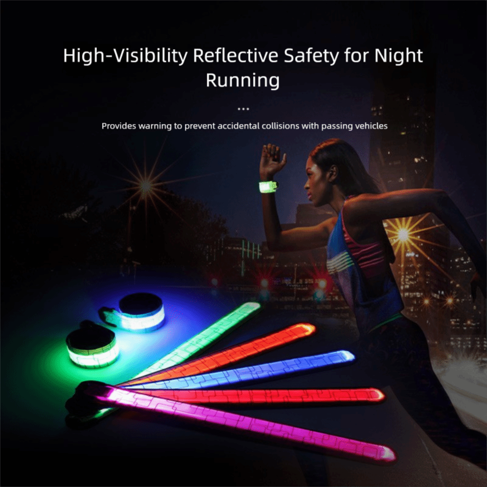 Battery Style Night Running Ar - Running Gear Lights ulasan dan harga