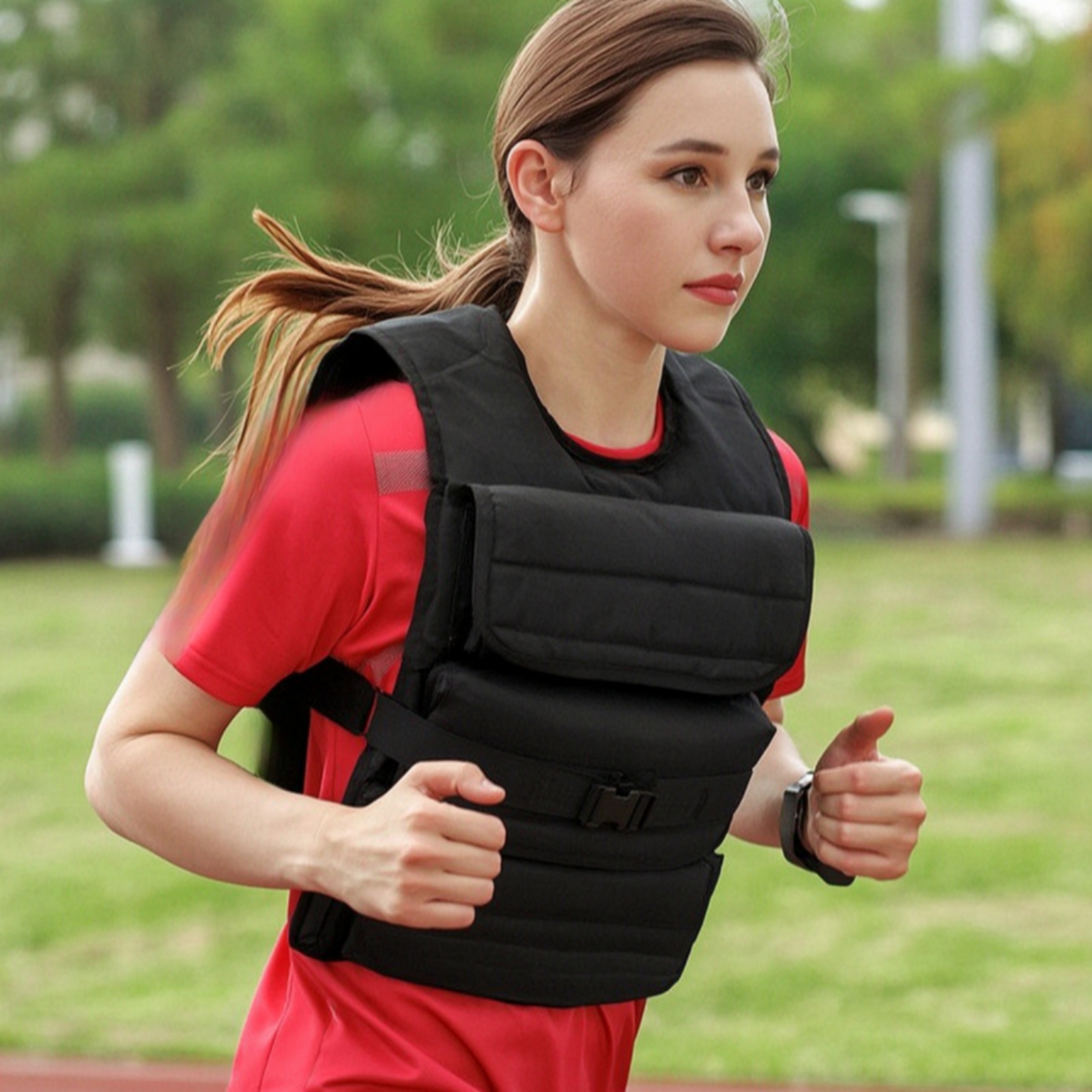 Weighted Training Vest Adjusta - Running Gear For ulasan dan harga