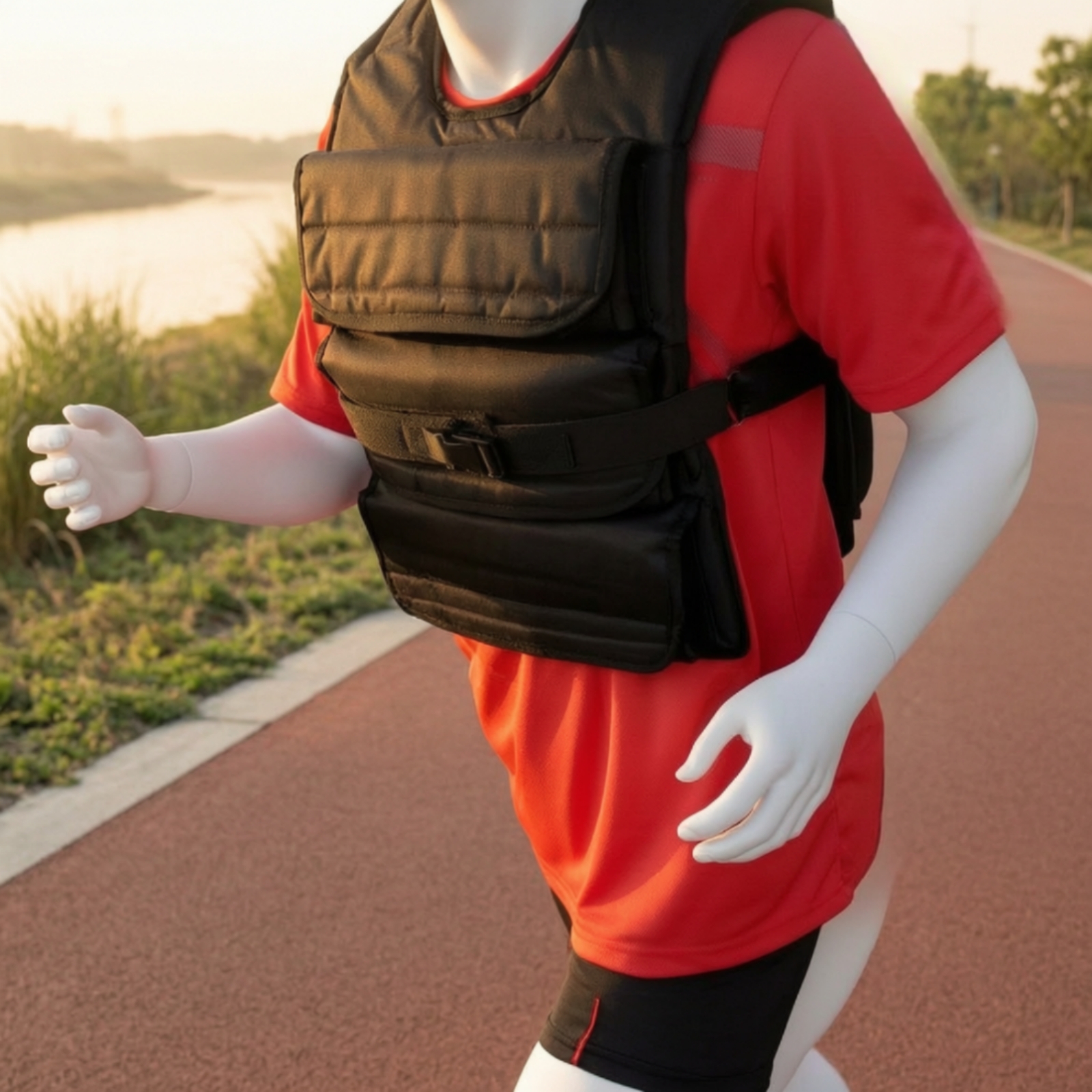 Weighted Training Vest Adjusta - Running Gear For ulasan dan harga