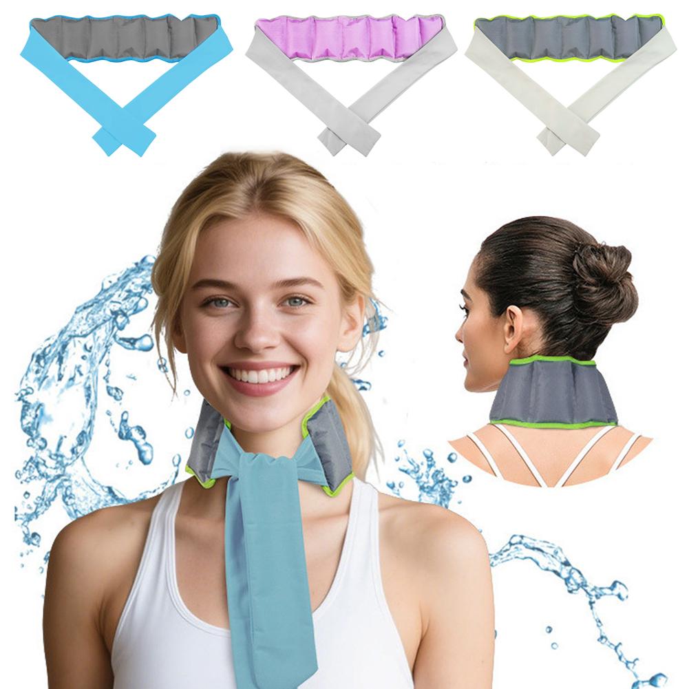 Reusable Cooling Ice Neck Wrap - Energy Gel Pack ulasan dan harga