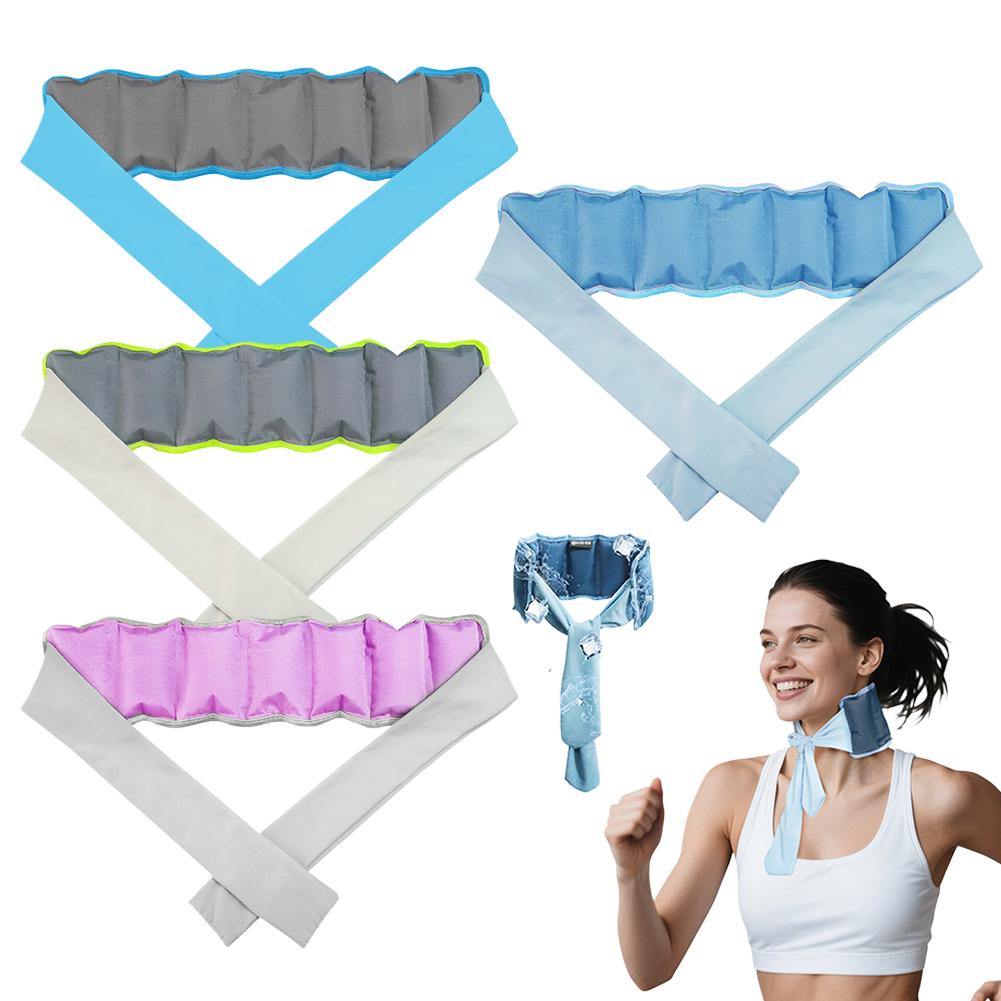 Reusable Cooling Ice Neck Wrap - Energy Gel Pack ulasan dan harga